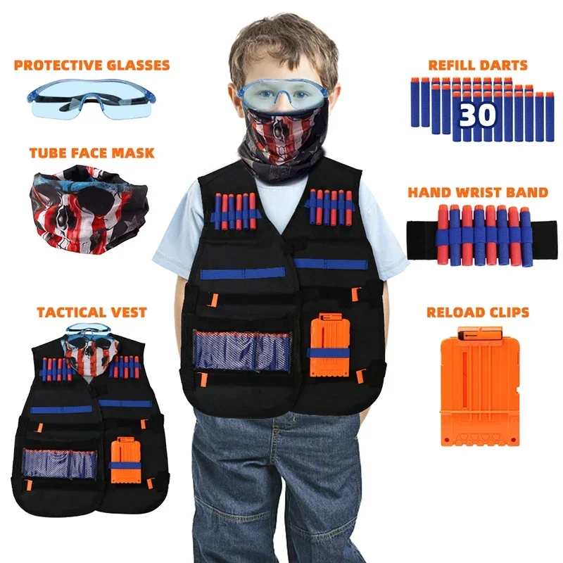 Kids Outdoor Easter Toys - SNEW Kids Tactical Vest Suit Kit