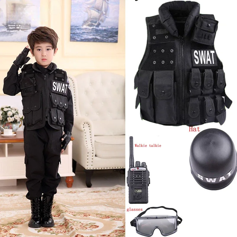 Kids Outdoor Gear - 2025 Halloween Children Hunting Military Tactical