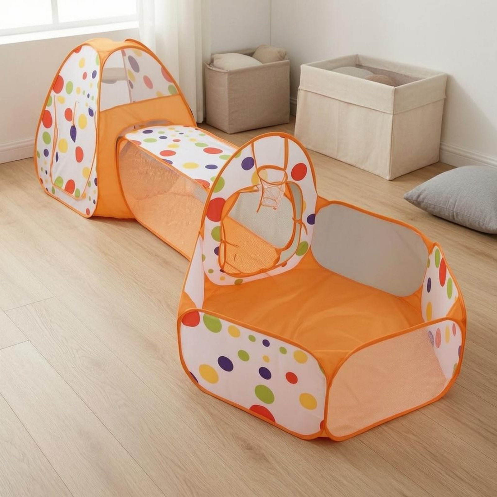 Kids Outdoor Playset - 3 Pieces 3 in 1 Play