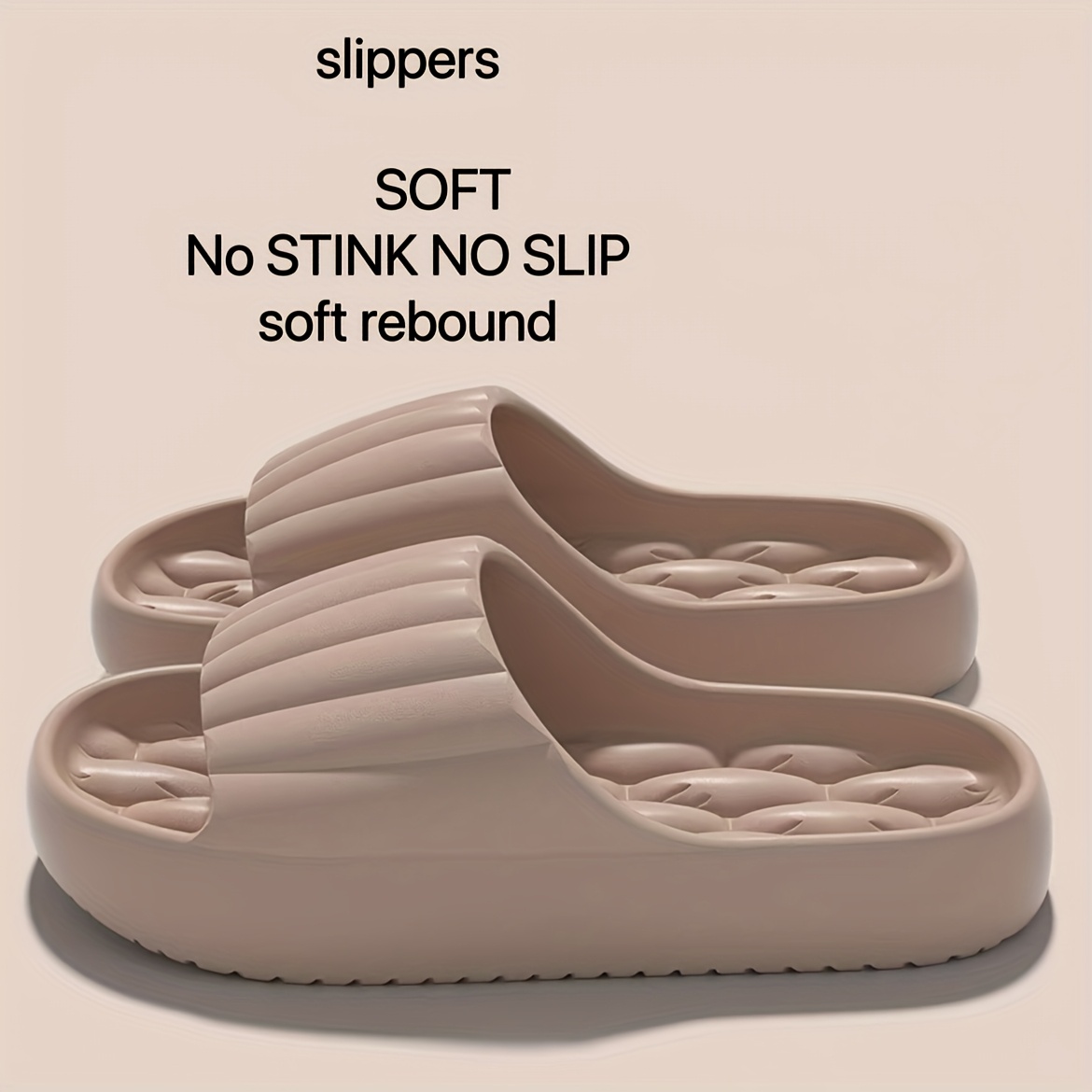 Kids Outdoor Jumping - Slippers Women's EVA Slide Slippers -