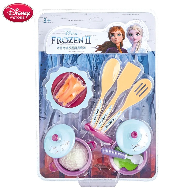 Kids Outdoor Kitchen Set - Frozen 2 Kitchen Toy Food Cookware