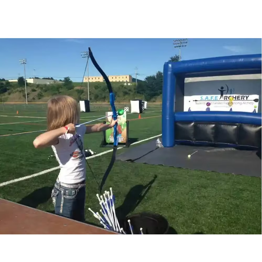Kids Outdoor Archery Set - Inflatable Archery Game for Kids And