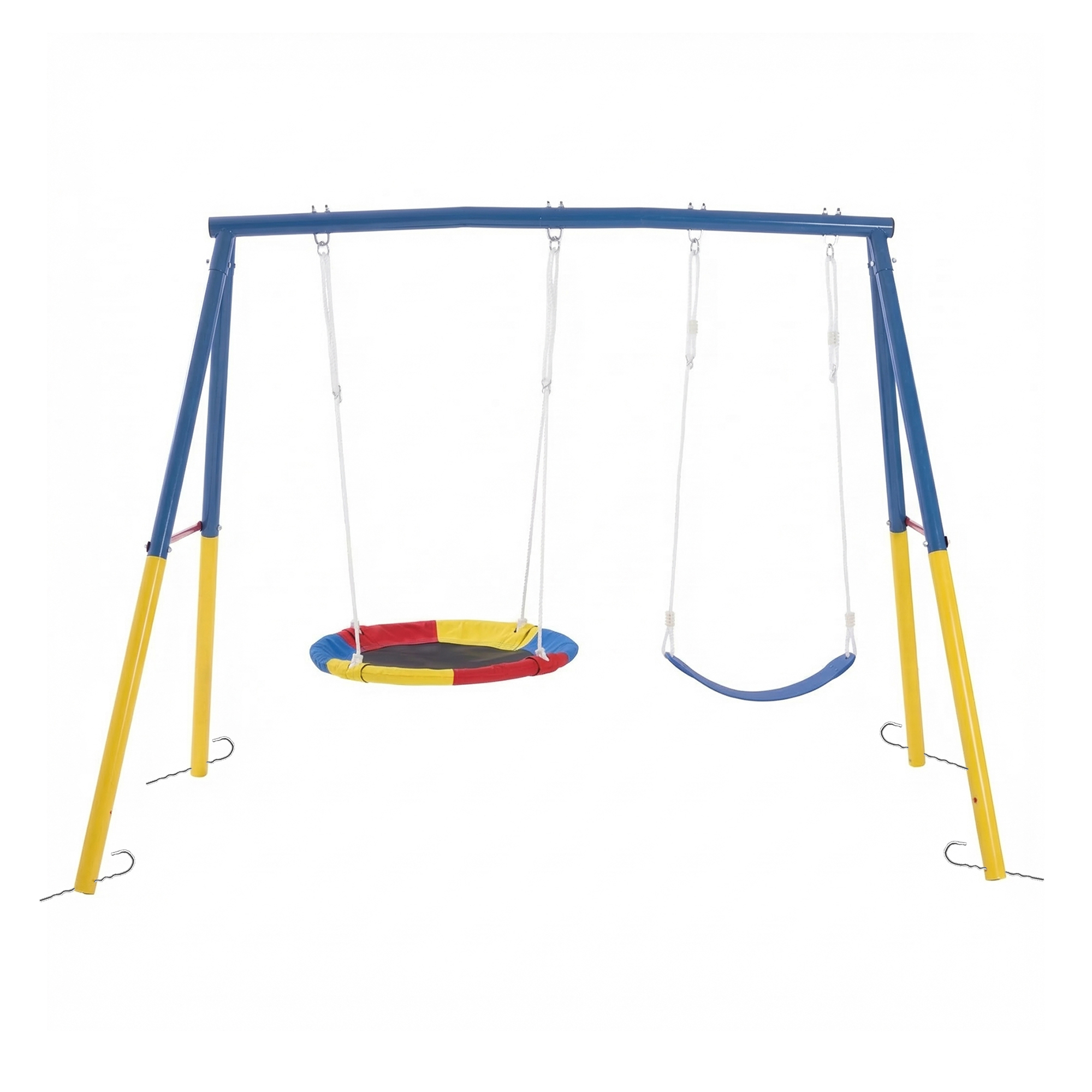 Kids Outdoor Playset - Outdoor Swing Set with Backyard Outdoor