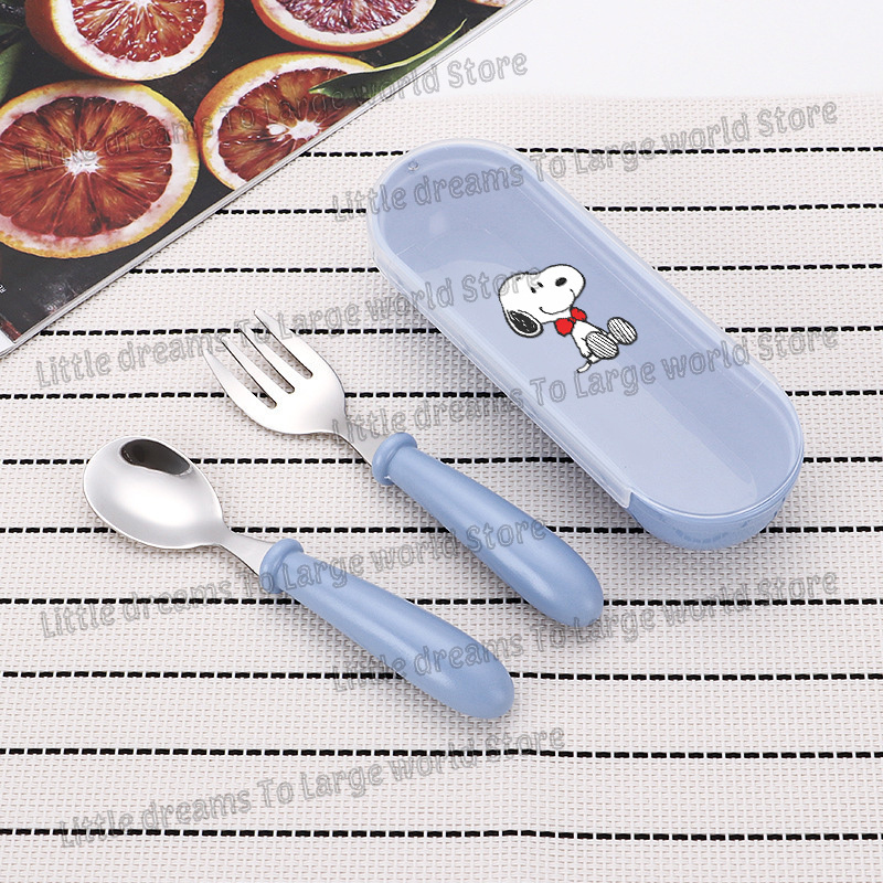 Snoopys Stainless Steel Tablew - Kids Outdoor Kitchen Set ulasan dan harga