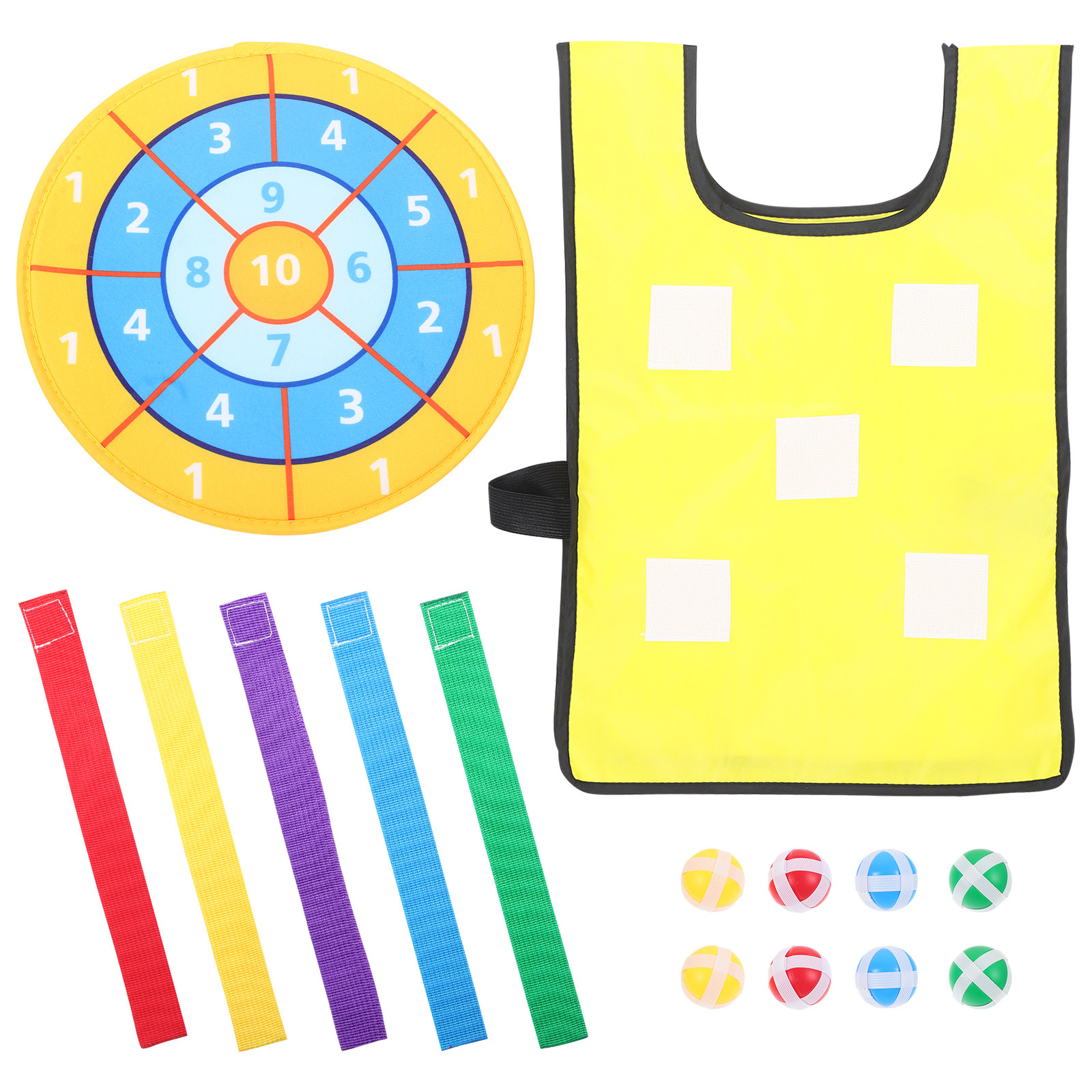 1Set Sticky Ball Vest Kit for  - Kids Outdoor Ball ulasan dan harga
