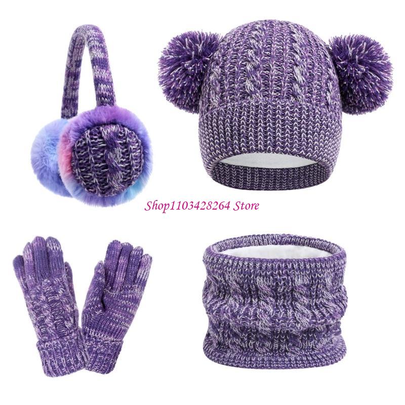 Boy Girls Winter Hat Scarf Glo - Kids Outdoor Gear ulasan dan harga