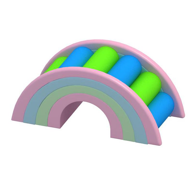Kids Party Indoor Rainbow Soft - Kids Outdoor Climbing Frame ulasan dan harga