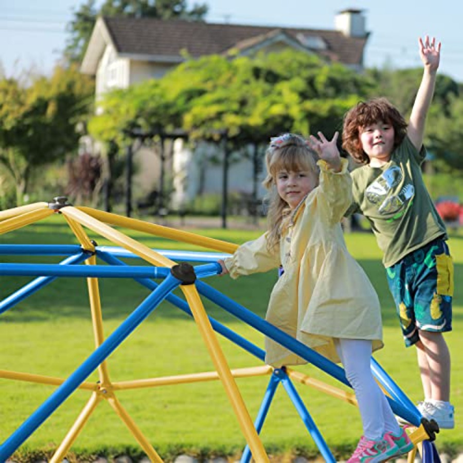 Outdoor Geometric Dome Climber - Kids Outdoor Climbing Frame ulasan dan harga