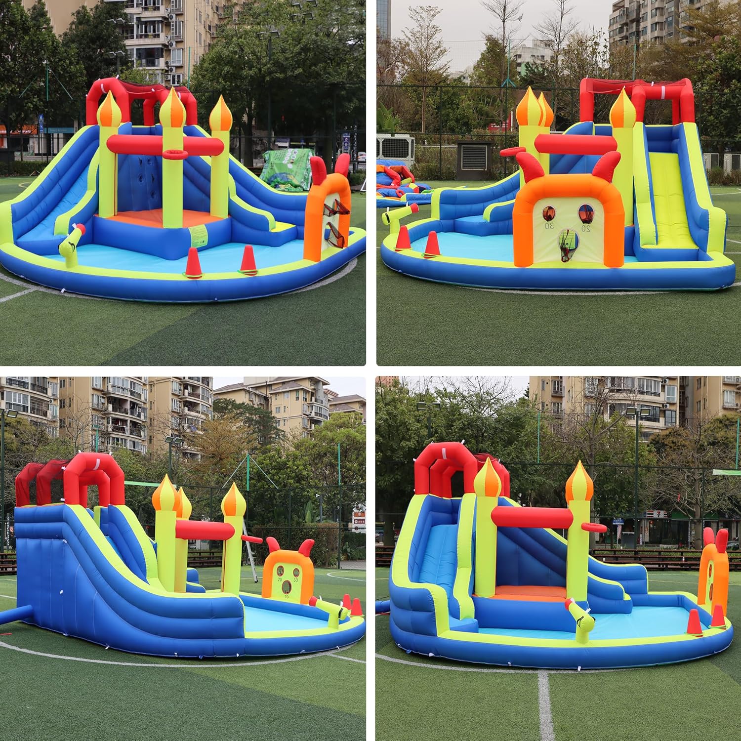 Kids Jumping Castle with Two L - Kids Outdoor Jumping ulasan dan harga