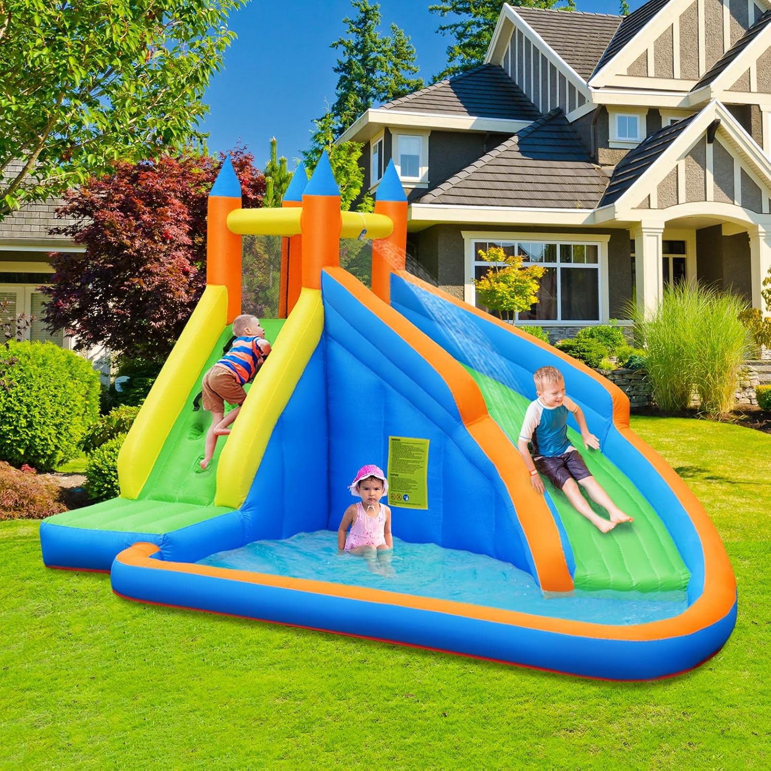 Giant Inflatable Water Park Bo - Kids Outdoor Water Park ulasan dan harga