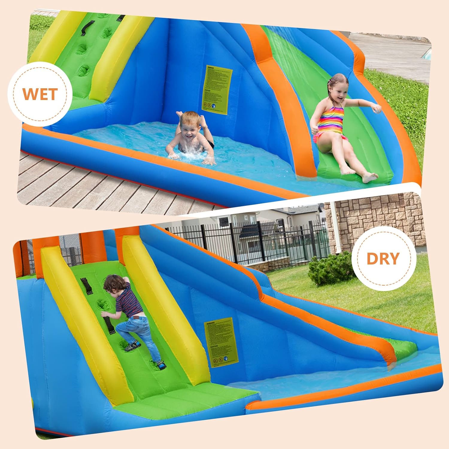 Giant Inflatable Water Park Bo - Kids Outdoor Water Park ulasan dan harga