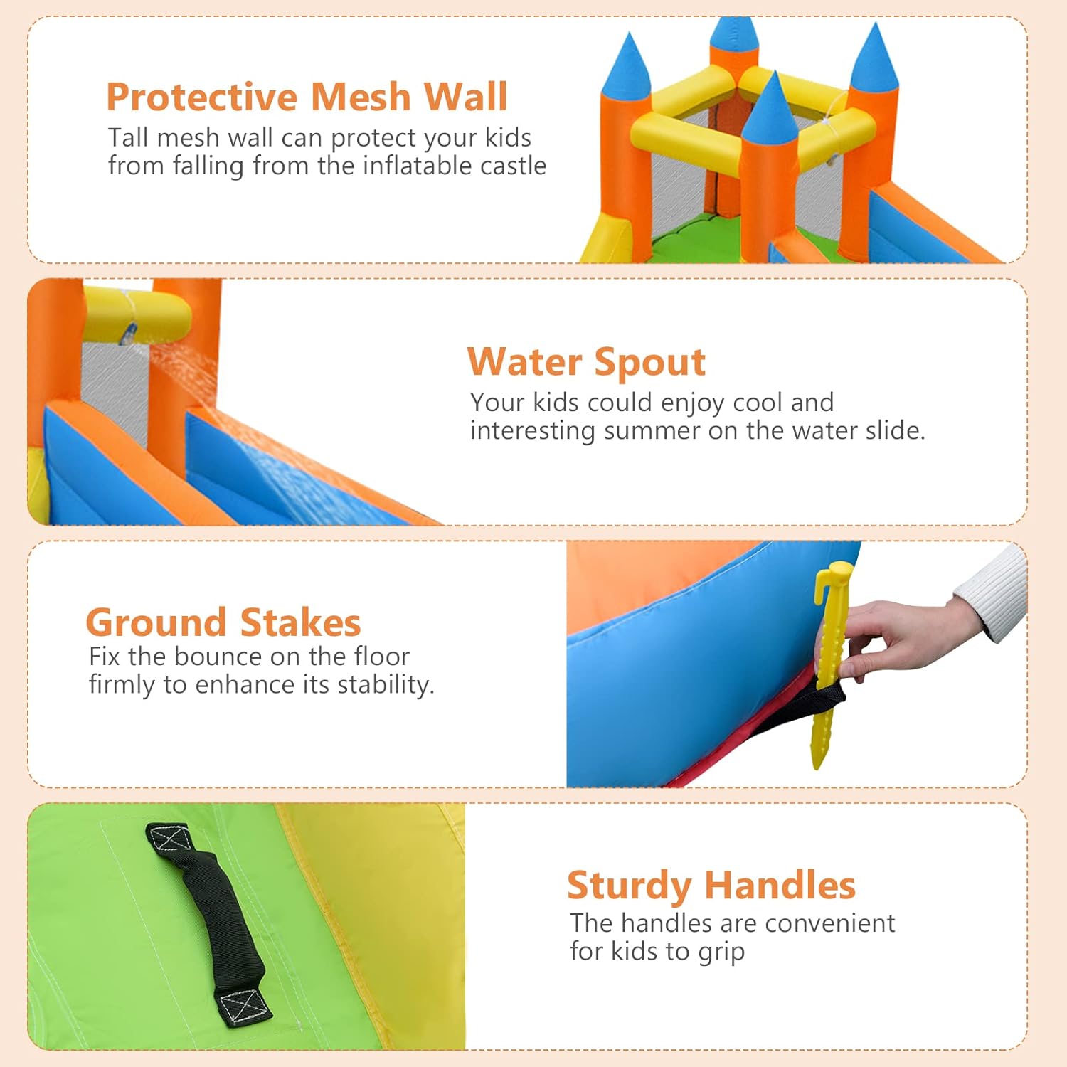 Giant Inflatable Water Park Bo - Kids Outdoor Water Park ulasan dan harga