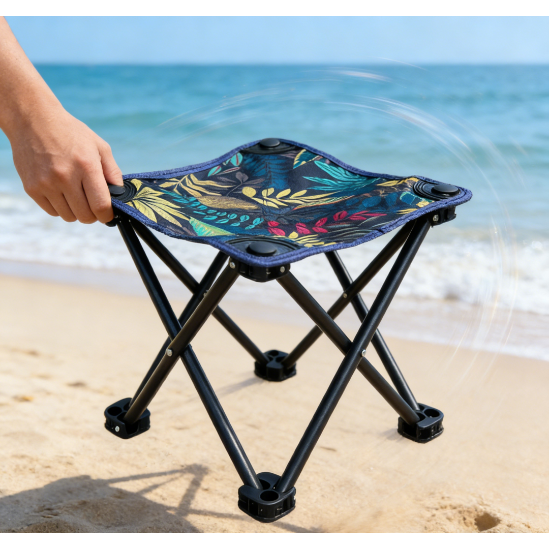 Portable Folding Stool Mini Ca - Kids Outdoor Bean Bag Chair ulasan dan harga