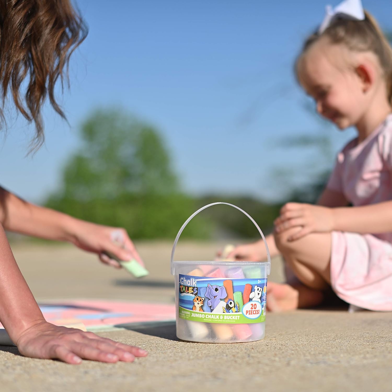Sidewalk Chalk Set for Kids wi - Chalk Outdoor Jumbo ulasan dan harga