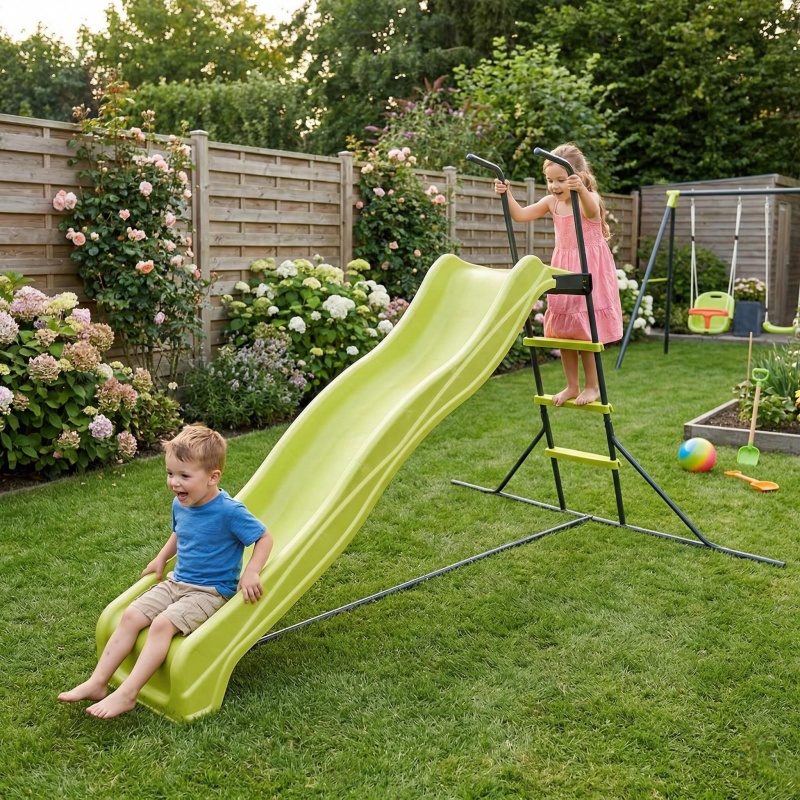 Outdoor 2.2M Freestanding Slid - Kids Outdoor Playset ulasan dan harga