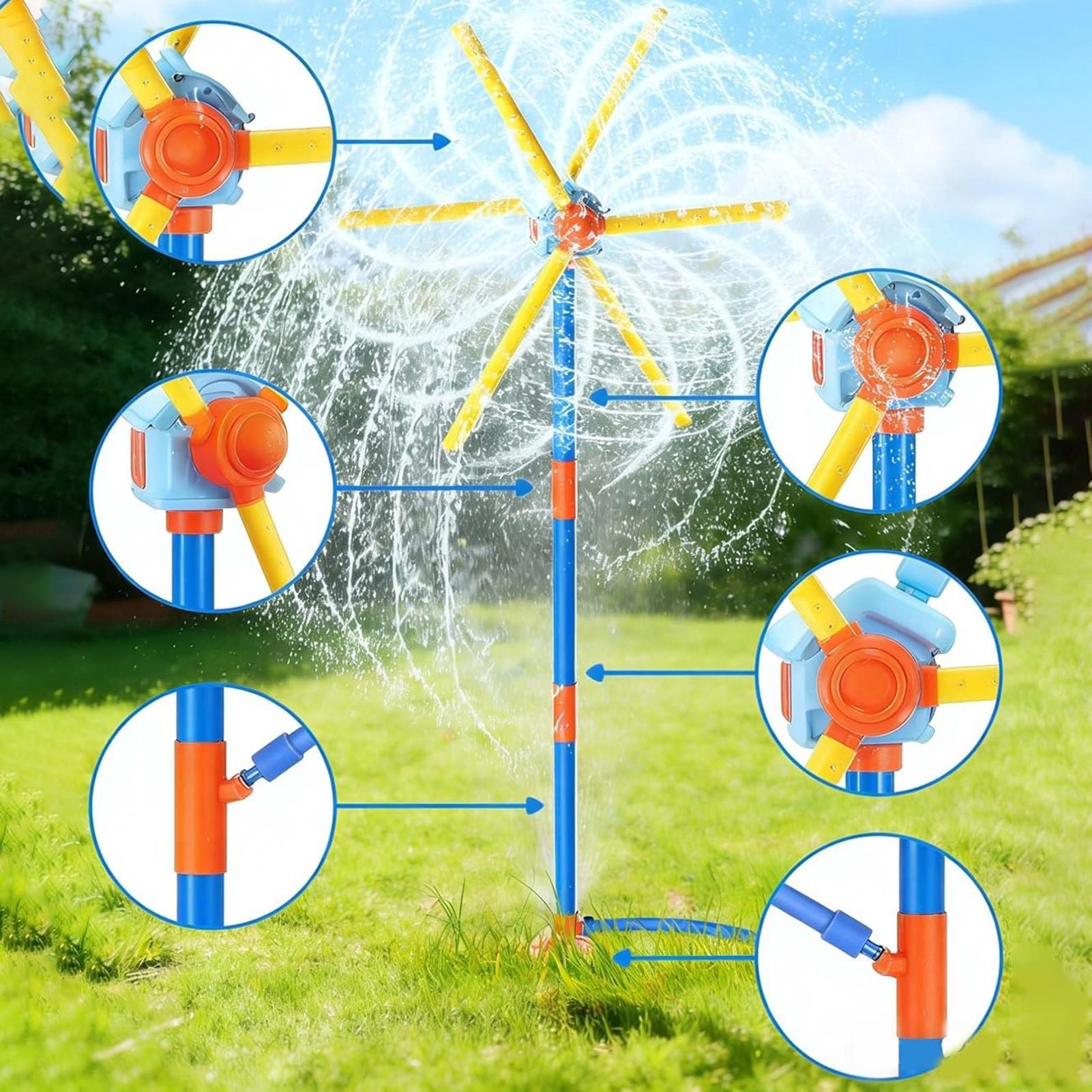 Kids Sprinkler Windmill Fun Sp - Kids Outdoor Water Park ulasan dan harga