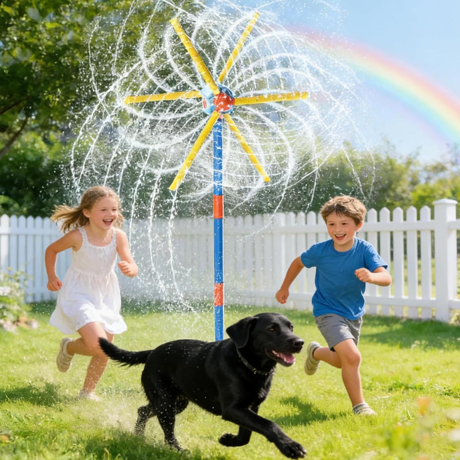 Kids Sprinkler Windmill Fun Sp - Kids Outdoor Water Park ulasan dan harga