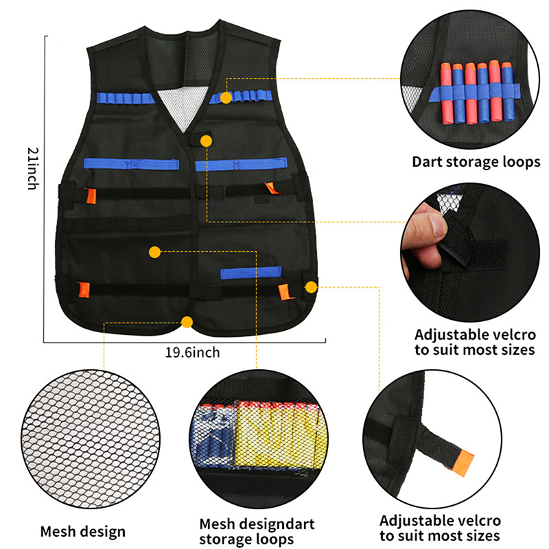 SNEW Kids Tactical Vest Suit K - Kids Outdoor Easter Toys ulasan dan harga