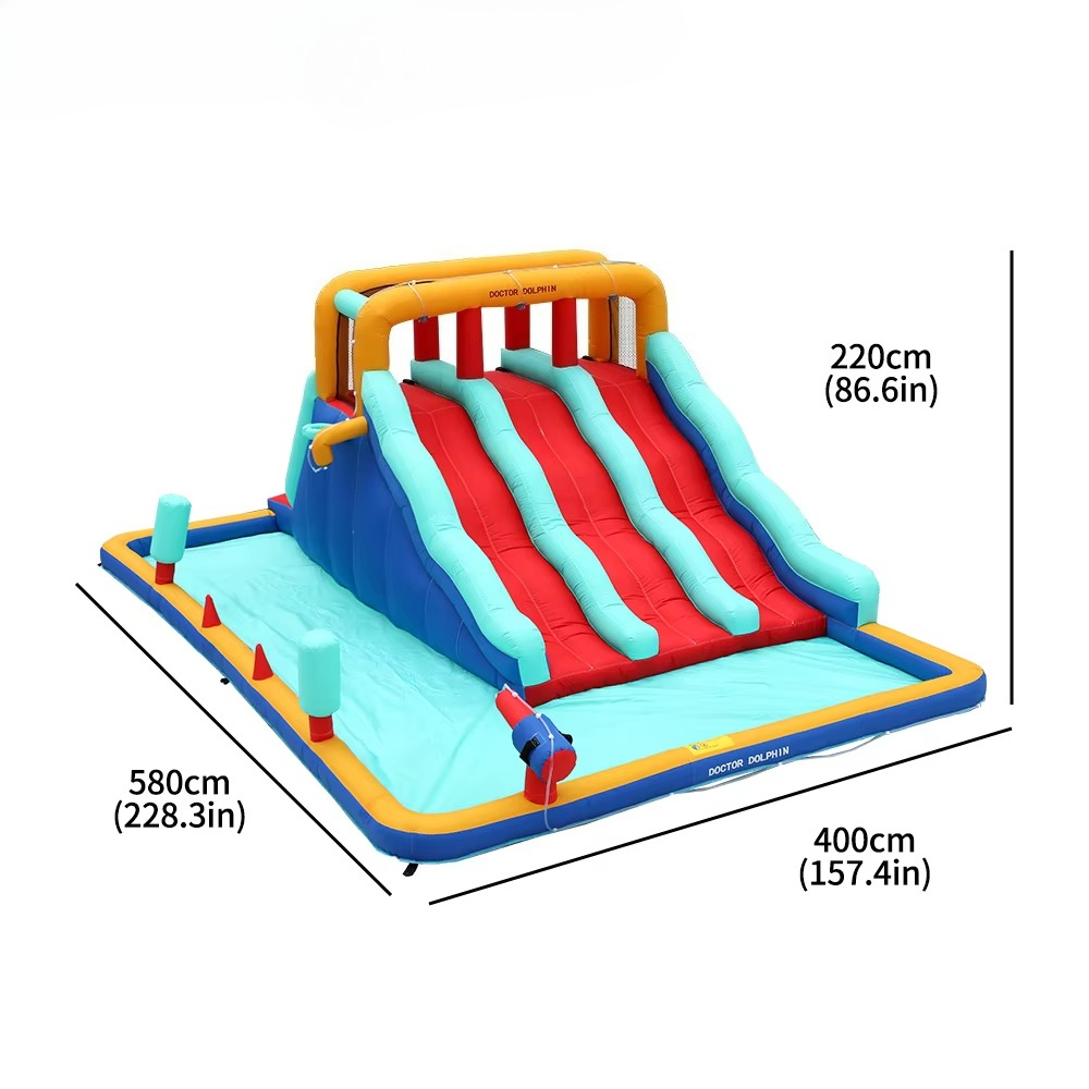 Outdoor Inflatable Bouncy Cast - Kids Outdoor Slide ulasan dan harga