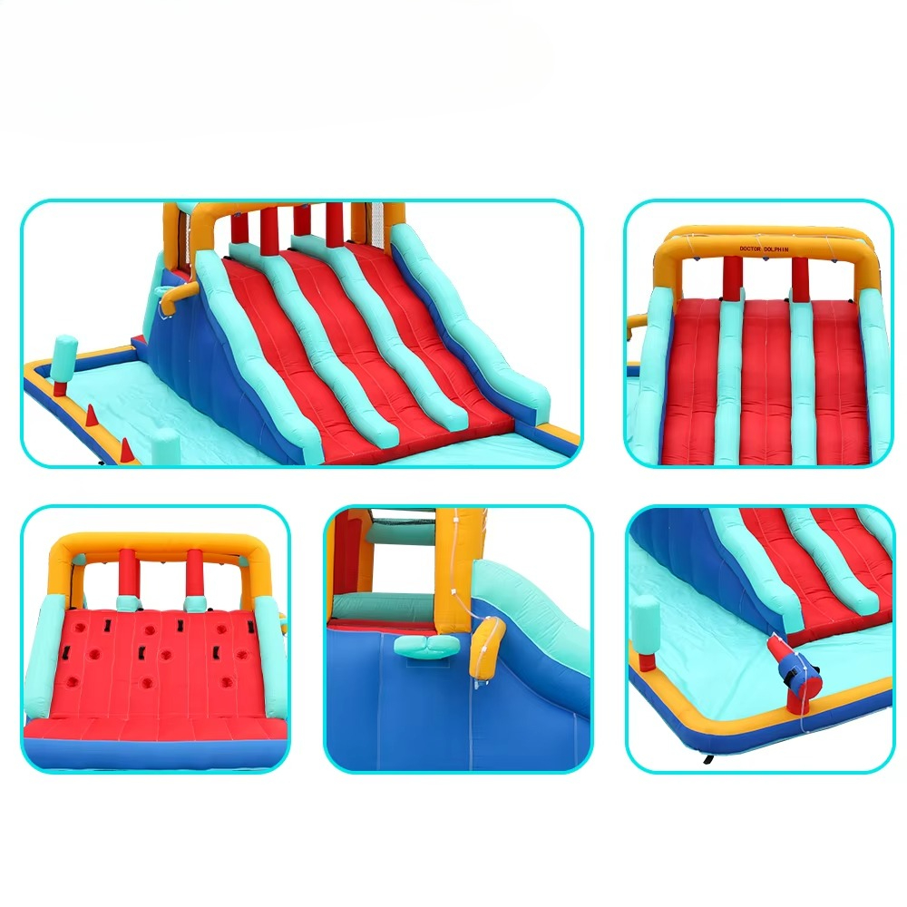 Outdoor Inflatable Bouncy Cast - Kids Outdoor Slide ulasan dan harga