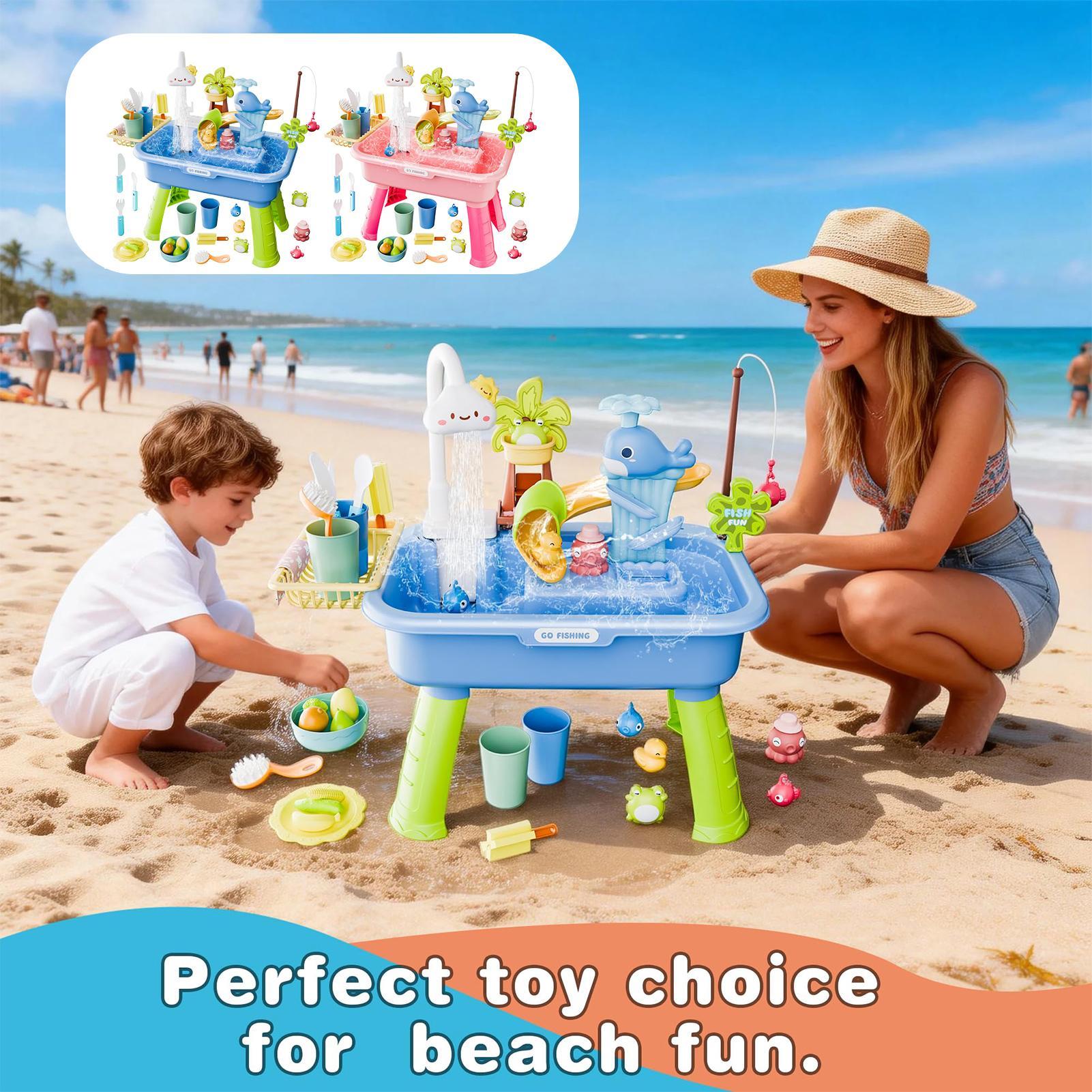 Children's Kitchen Toys Electr - Kids Outdoor Water Table ulasan dan harga