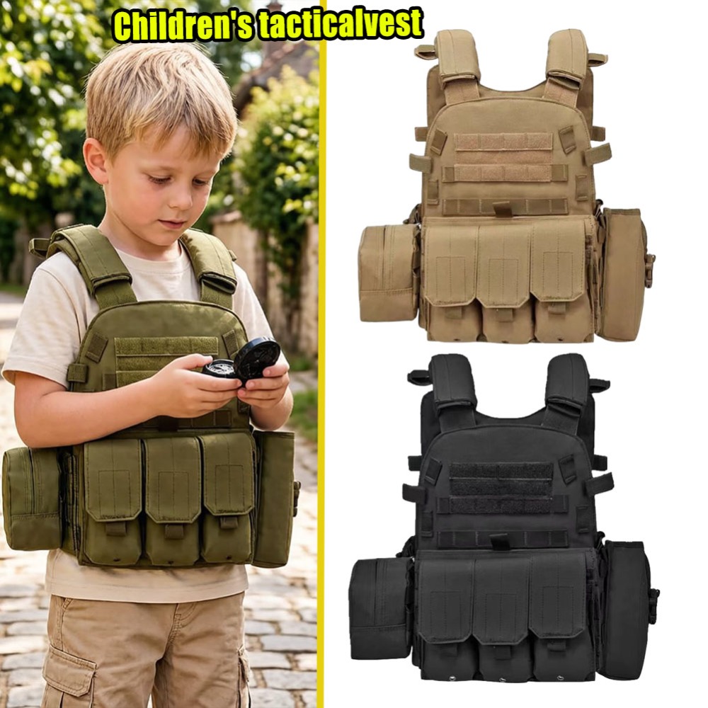 Children Airsoft Paintball Ves - Kids Outdoor Gear ulasan dan harga