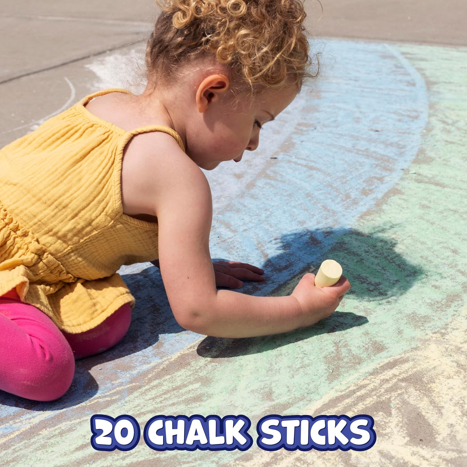 Jumbo Sidewalk Chalk Set of 20 - Chalk Outdoor Jumbo ulasan dan harga