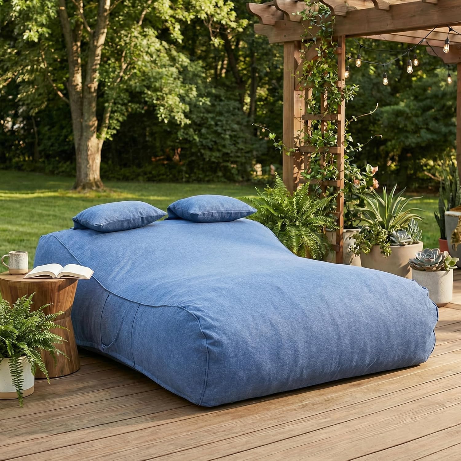 Two Seat Bean Bag Sofa For Adu - Kids Outdoor Bean Bag Chair ulasan dan harga