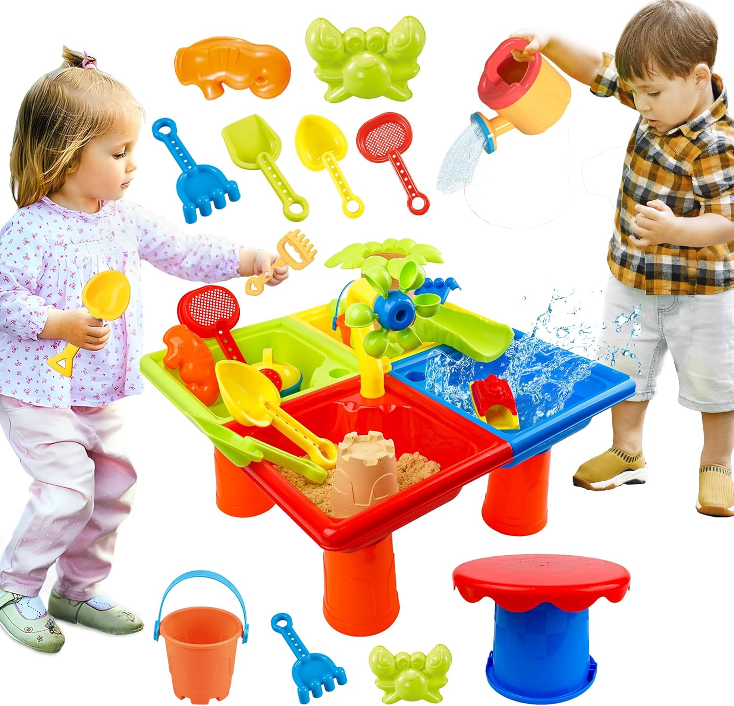 25 Pcs Summer Water Table for  - Kids Outdoor Water Table ulasan dan harga