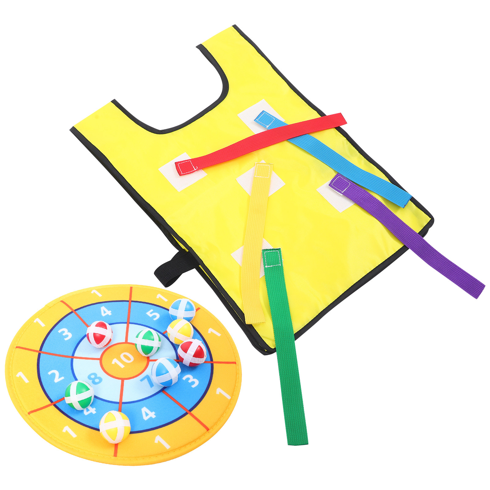 1Set Sticky Ball Vest Kit Soft - Kids Outdoor Ball ulasan dan harga