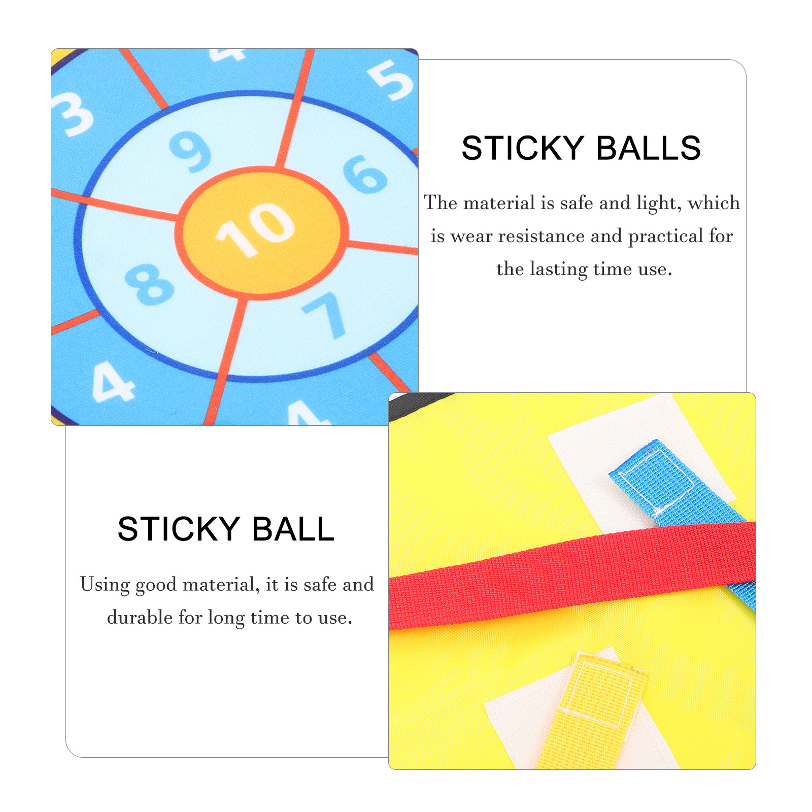 1Set Sticky Ball Vest Kit Soft - Kids Outdoor Ball ulasan dan harga