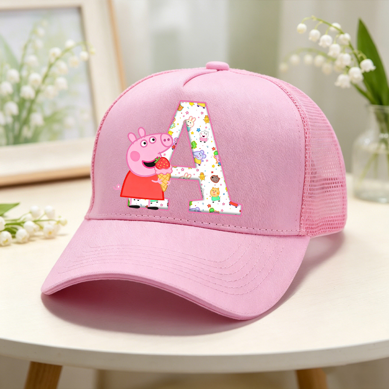 Peppas Pig Baseball Cap Girls  - Kids Outdoor Net ulasan dan harga