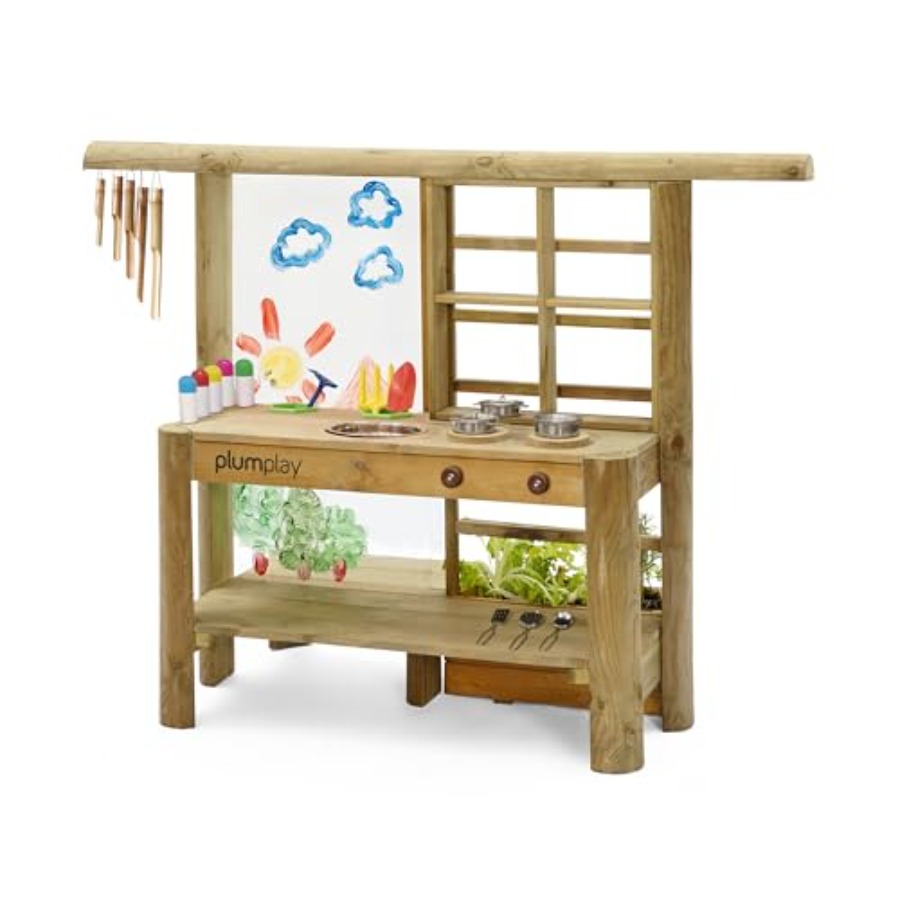 Outdoor kids play kitchen for  - Kids Outdoor Easel ulasan dan harga