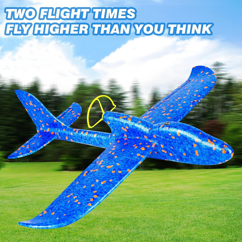 Electric Foam Plane Glider Han - Kids Outdoor Playset ulasan dan harga