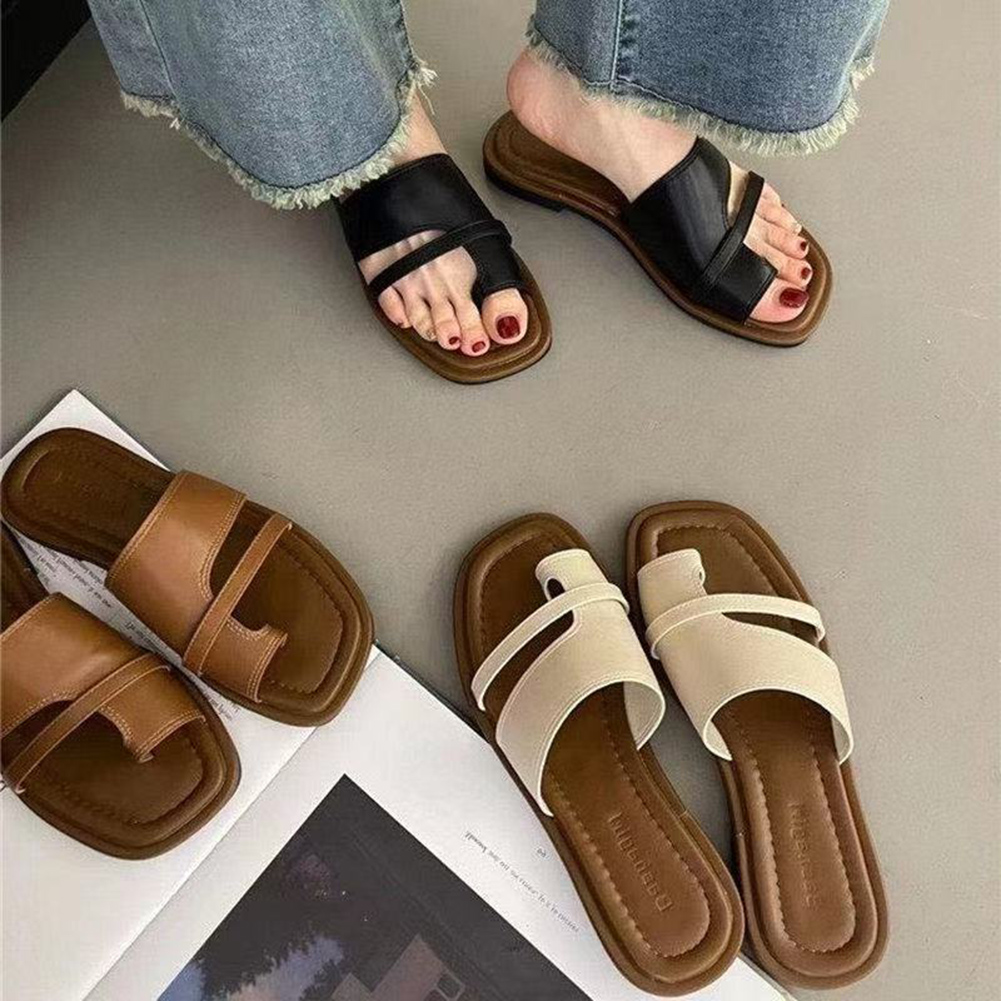 Flat Sandal Summer Solid-Color - Kids Outdoor Jumping ulasan dan harga