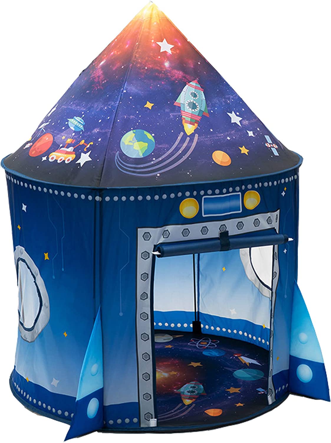 Rocket Ship Kids Tent Pop Up P - Kids Outdoor Wendy House ulasan dan harga