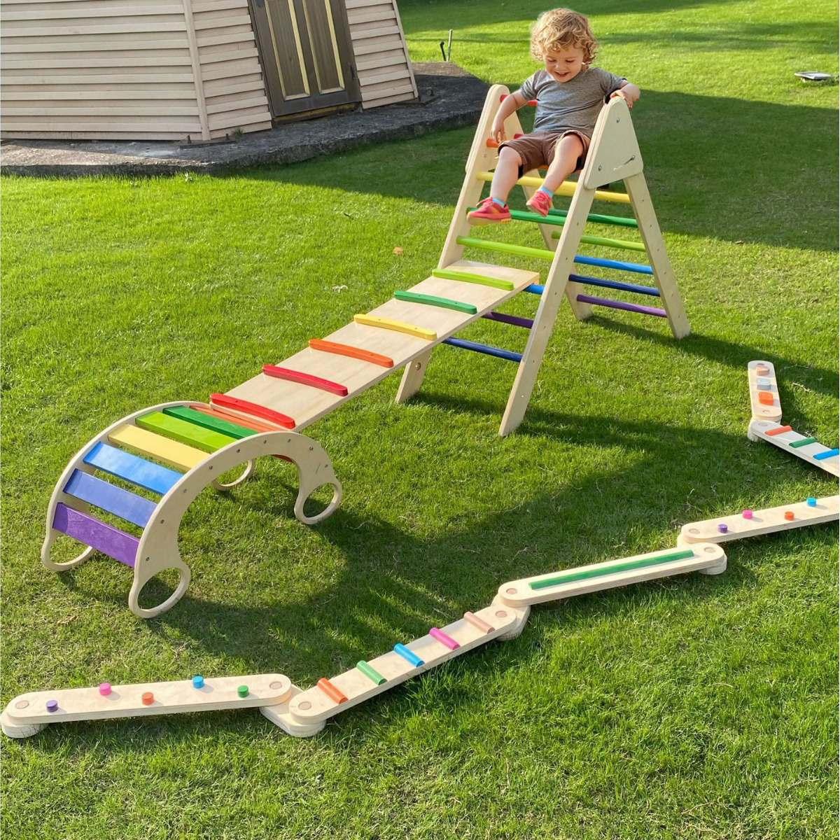 Customizable Eco-Friendly Beec - Kids Outdoor Climbing Frame ulasan dan harga