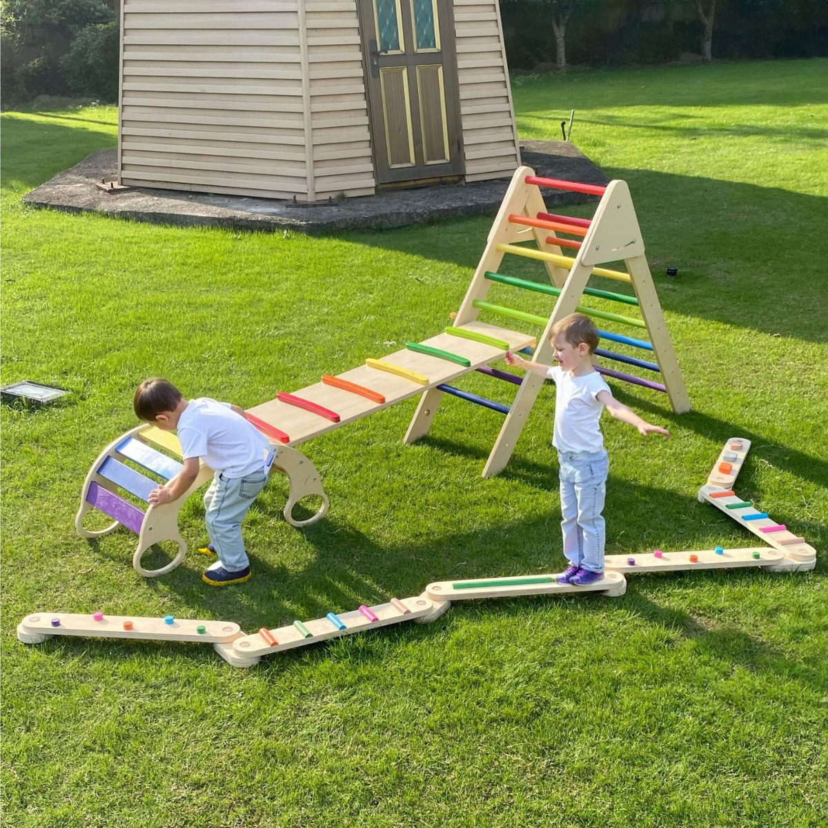 Customizable Eco-Friendly Beec - Kids Outdoor Climbing Frame ulasan dan harga
