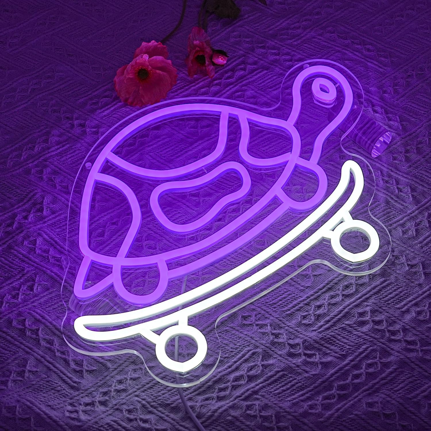 Turtle Neon Sign USB Powered L - Kids Outdoor Zoo ulasan dan harga