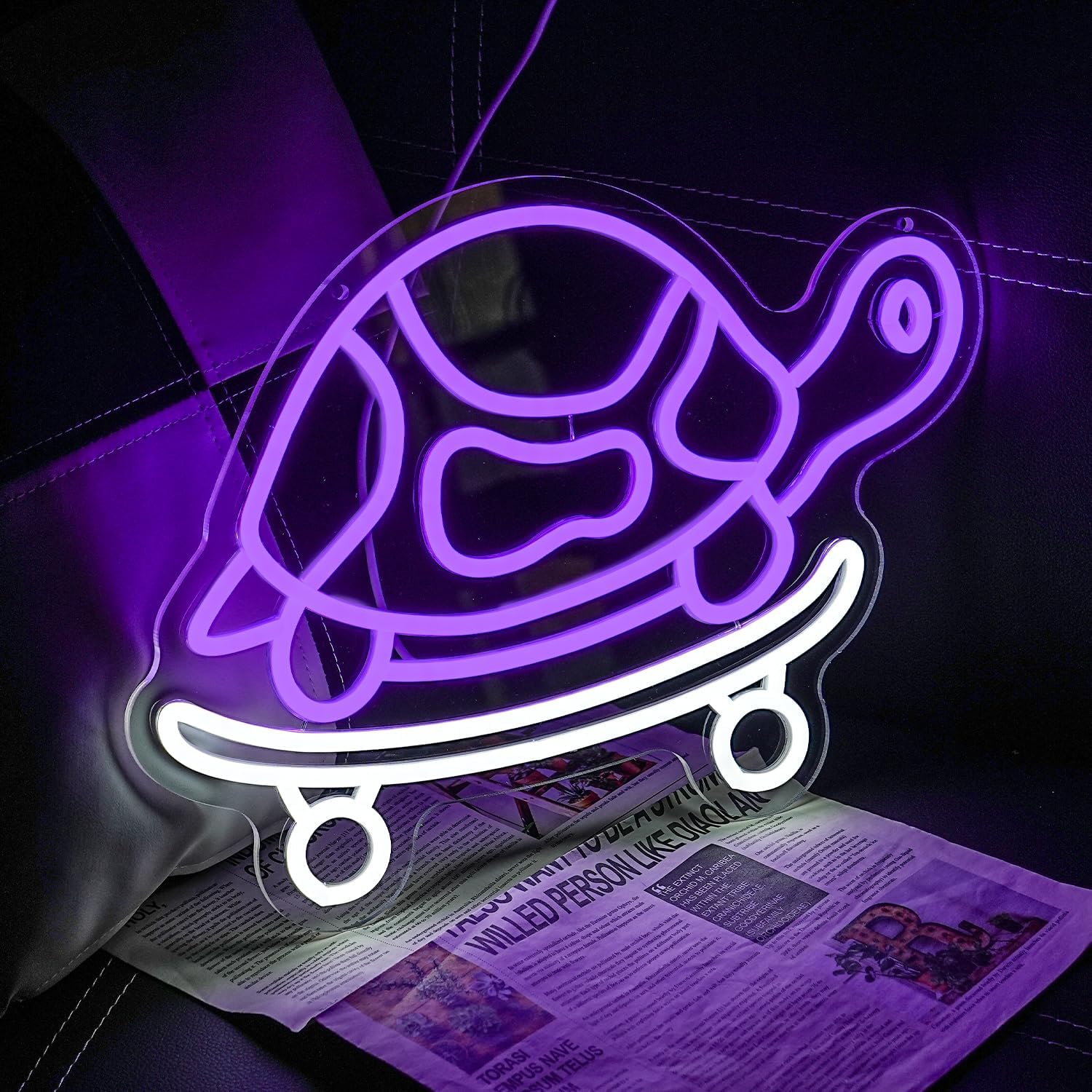 Turtle Neon Sign USB Powered L - Kids Outdoor Zoo ulasan dan harga