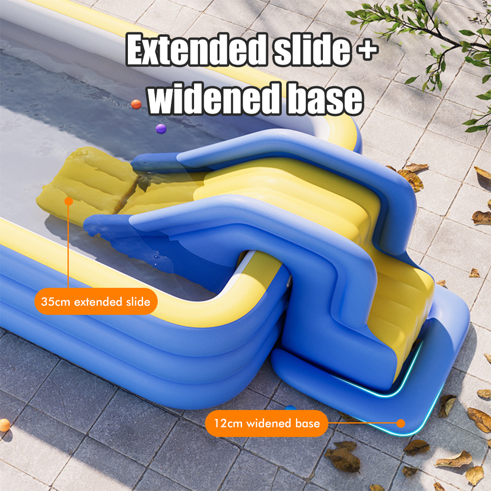 Inflatable Water Slide Climbin - Kids Outdoor Water Park ulasan dan harga