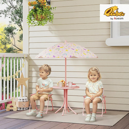 Kids Picnic Table and Chair Se - Kids Outdoor Umbrella For Table ulasan dan harga