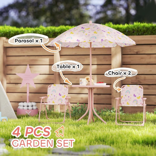Kids Picnic Table and Chair Se - Kids Outdoor Umbrella For Table ulasan dan harga