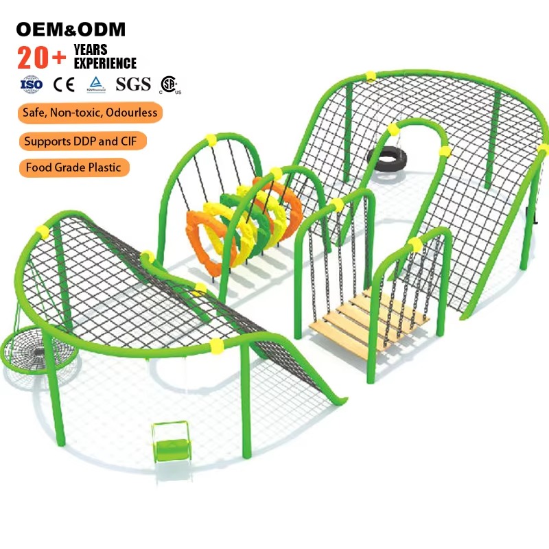 High Quality New Type Outdoor  - Kids Outdoor Climbing Frame ulasan dan harga