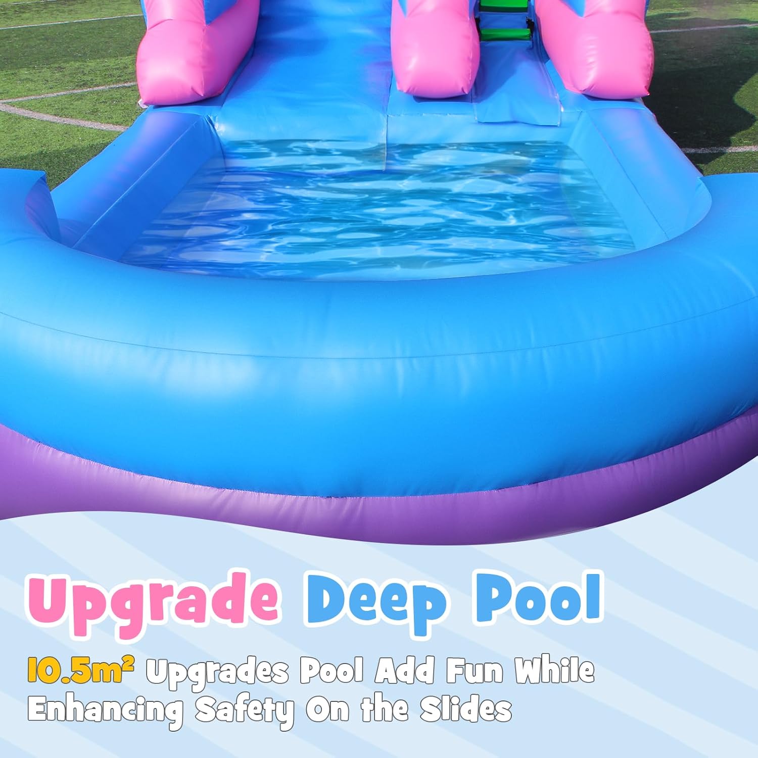 26.2 FT Heavy Duty Inflatable  - Kids Outdoor Water Park ulasan dan harga