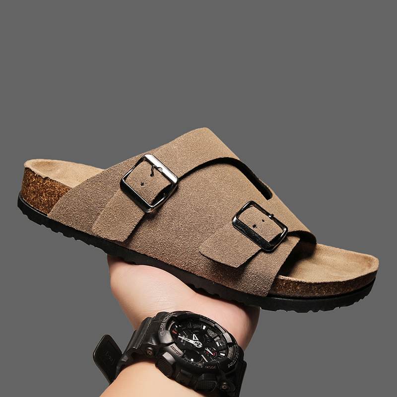 2026 Cork Slippers Men Summer  - Kids Outdoor Jumping ulasan dan harga
