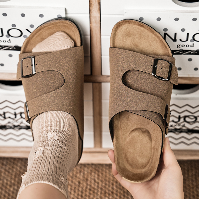 2026 Cork Slippers Men Summer  - Kids Outdoor Jumping ulasan dan harga