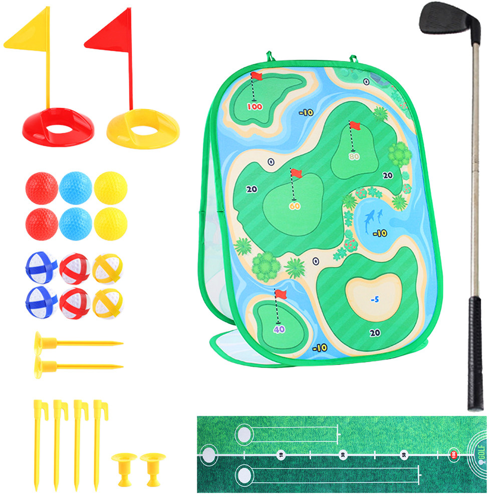 1Set Kids Golf Game Playset Po - Kids Outdoor Playset ulasan dan harga