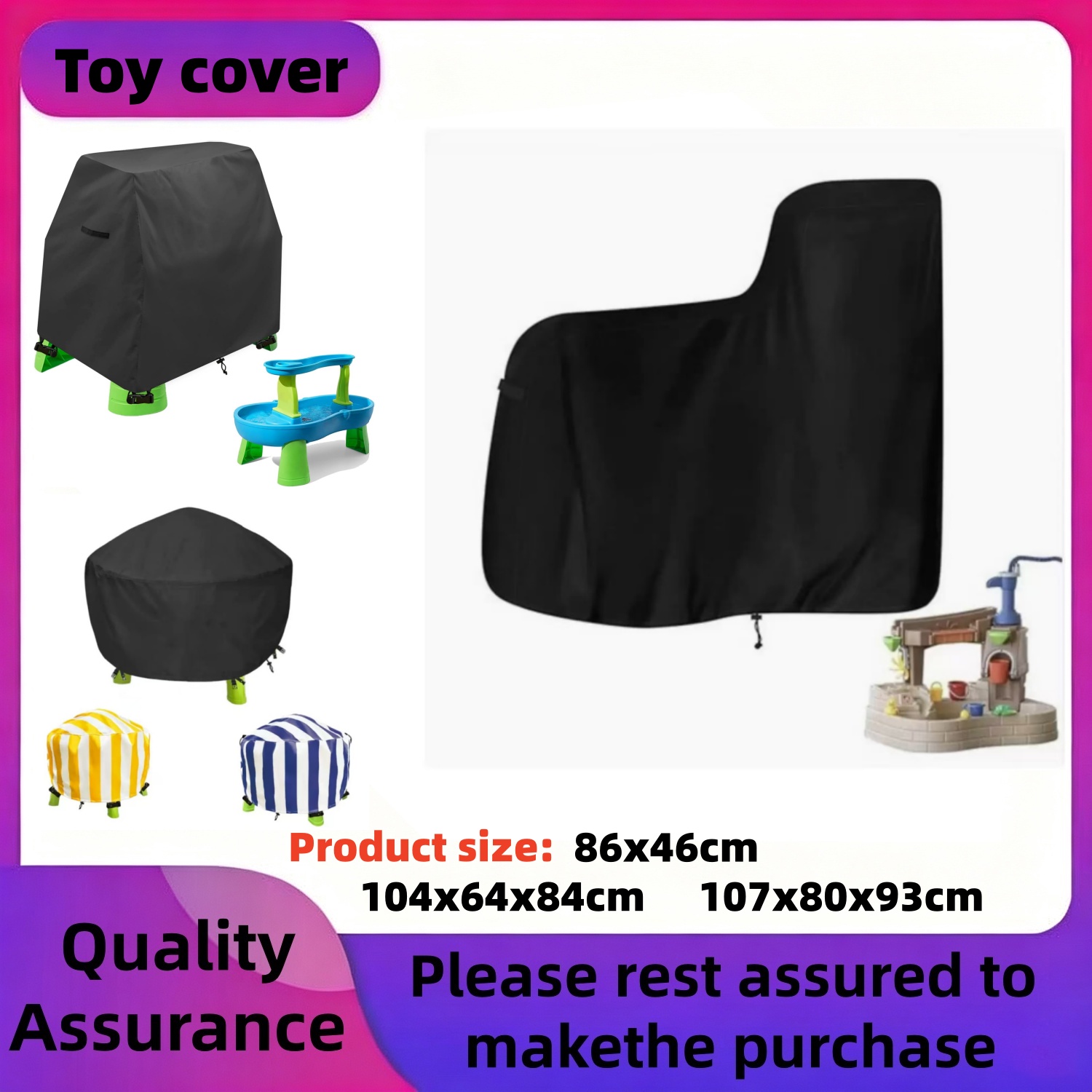 Kids Water Table Cover Fit Rai - Kids Outdoor Water Table ulasan dan harga