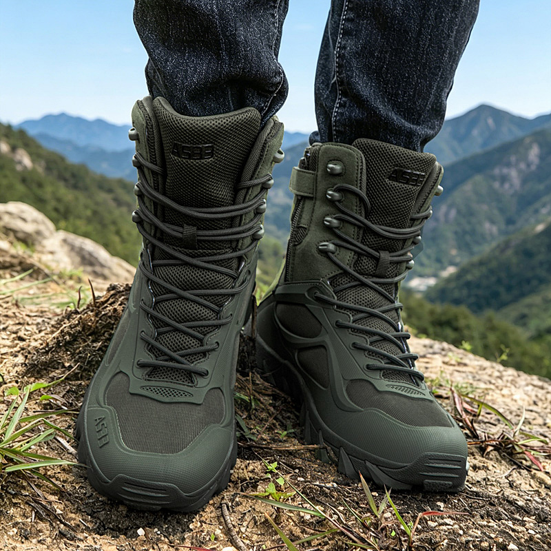 Men Tactical Boot Casual Ultra - Kids Outdoor Net ulasan dan harga